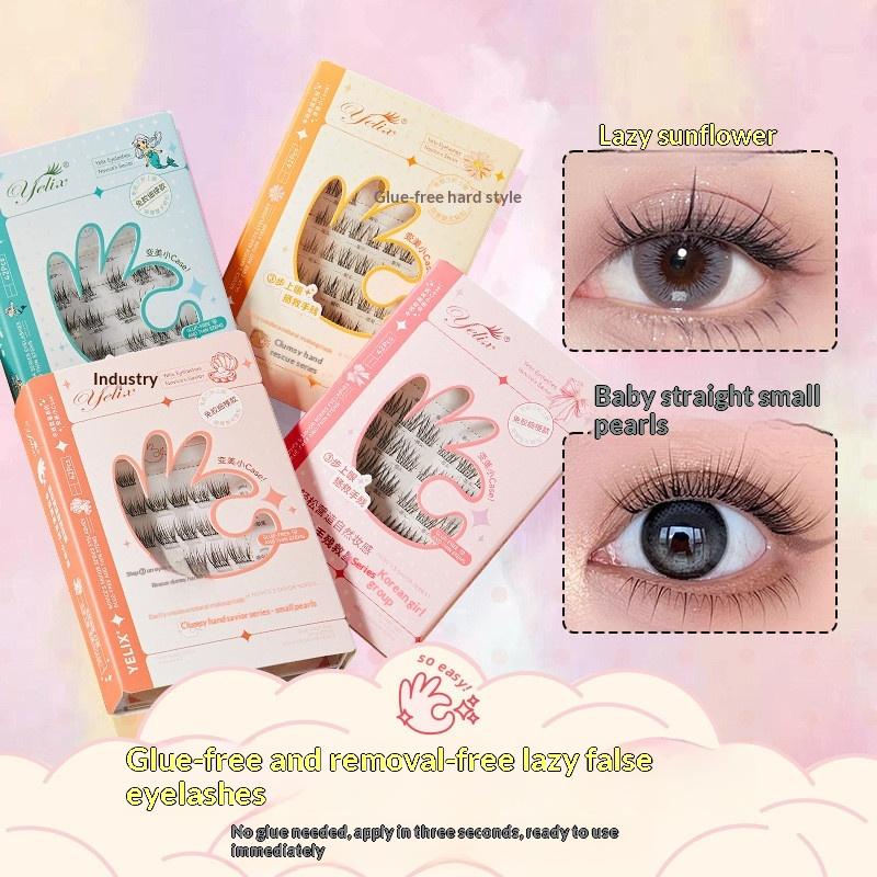 7 Rows Self-Adhesive Eyelashes - Eyelash Extension Individual ulasan dan harga