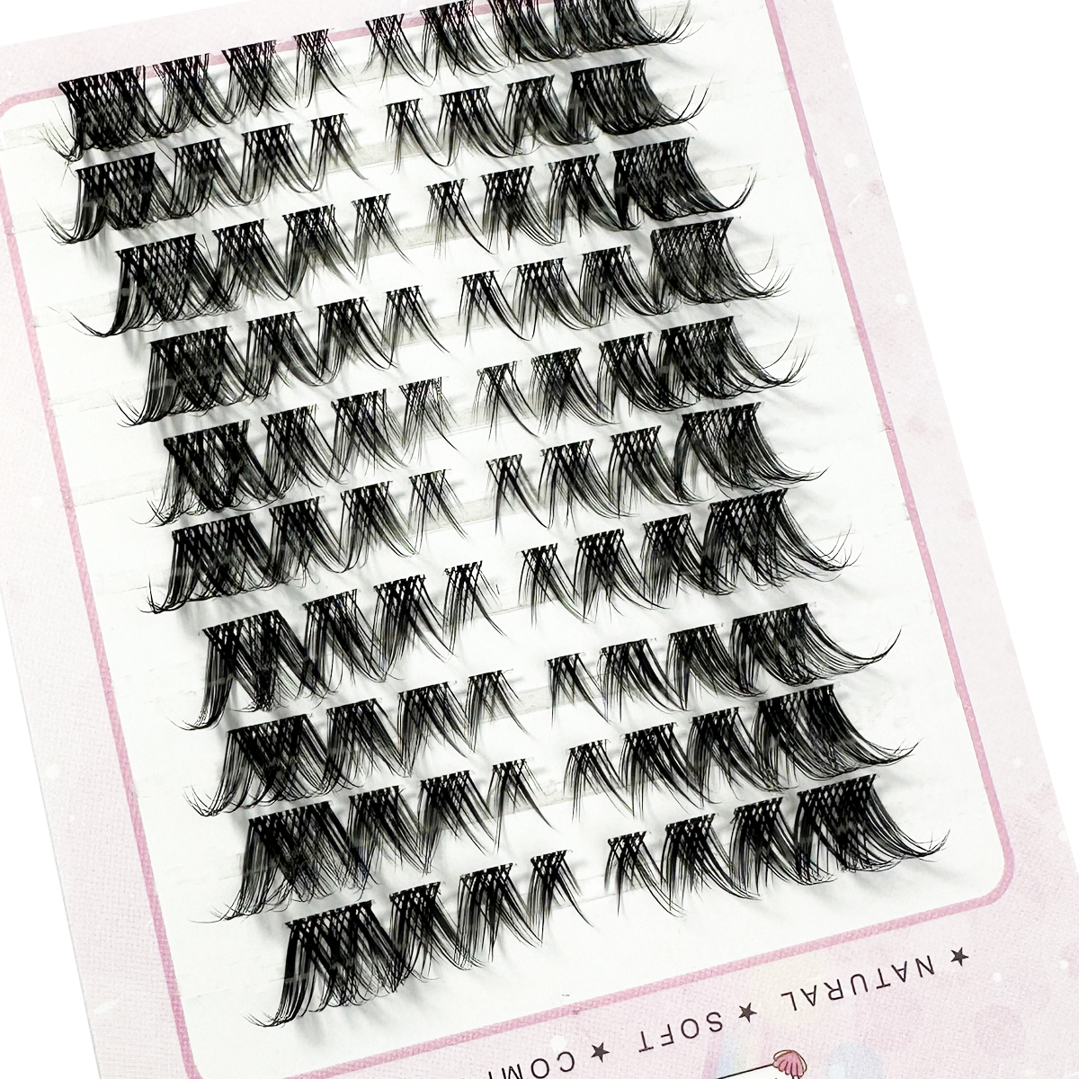 Transparent Stem False Eyelash - Eyelash Extension Fox Eye ulasan dan harga