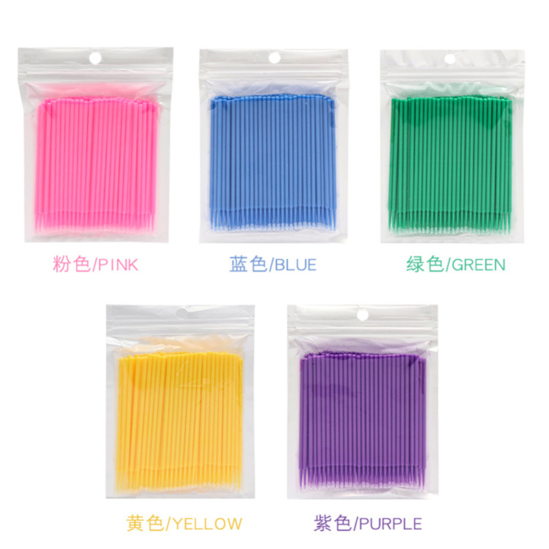 100PCS Eyelash Extension Clean - Eyelash Extension Glue Remover ulasan dan harga