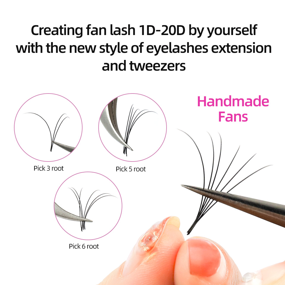 AGUUD 10 cases/lot Eyelash Ext - Eyelash Extension Natural Classic ulasan dan harga