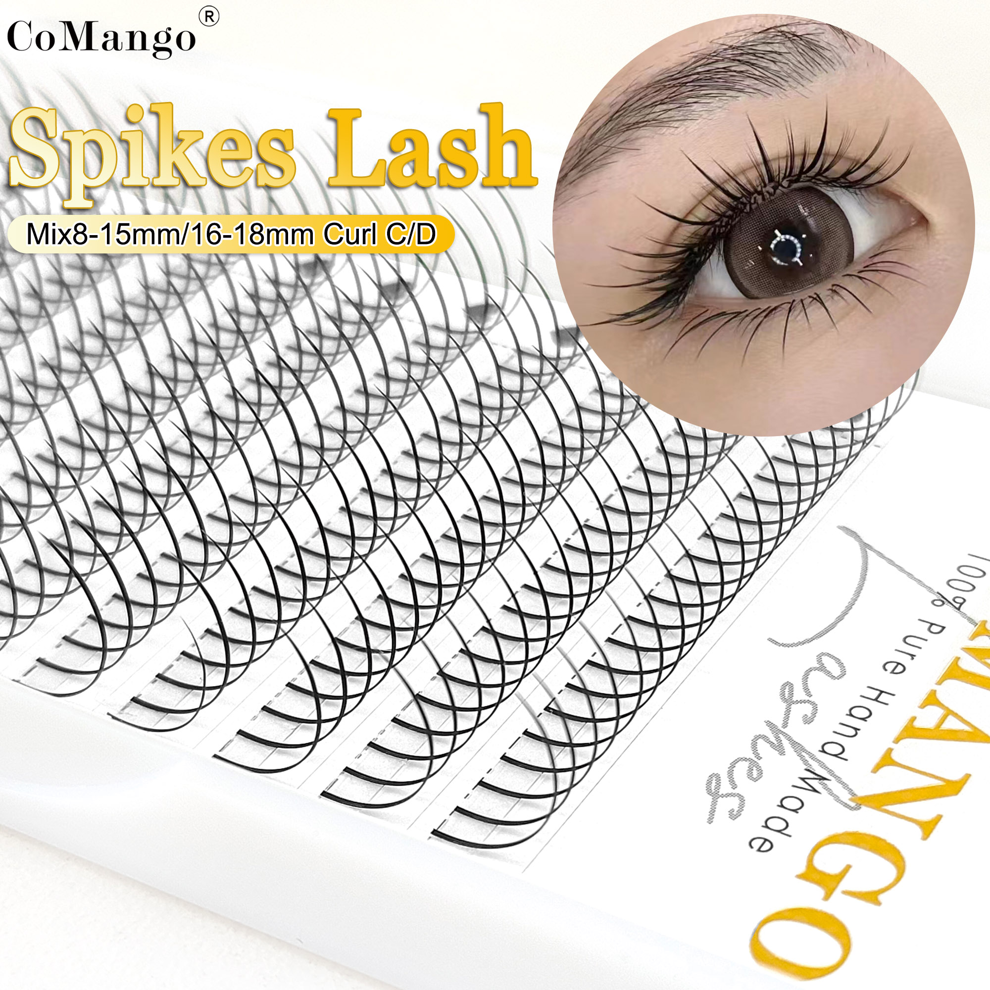 CoMango Spikes Lash Extension  - Eyelash Extension Natural Classic ulasan dan harga