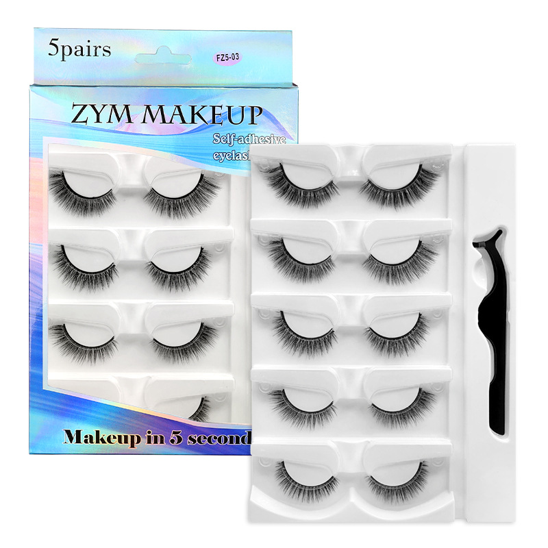 5 Pairs Glue-free Self-adhesiv - Eyelash Extension Glue Remover ulasan dan harga