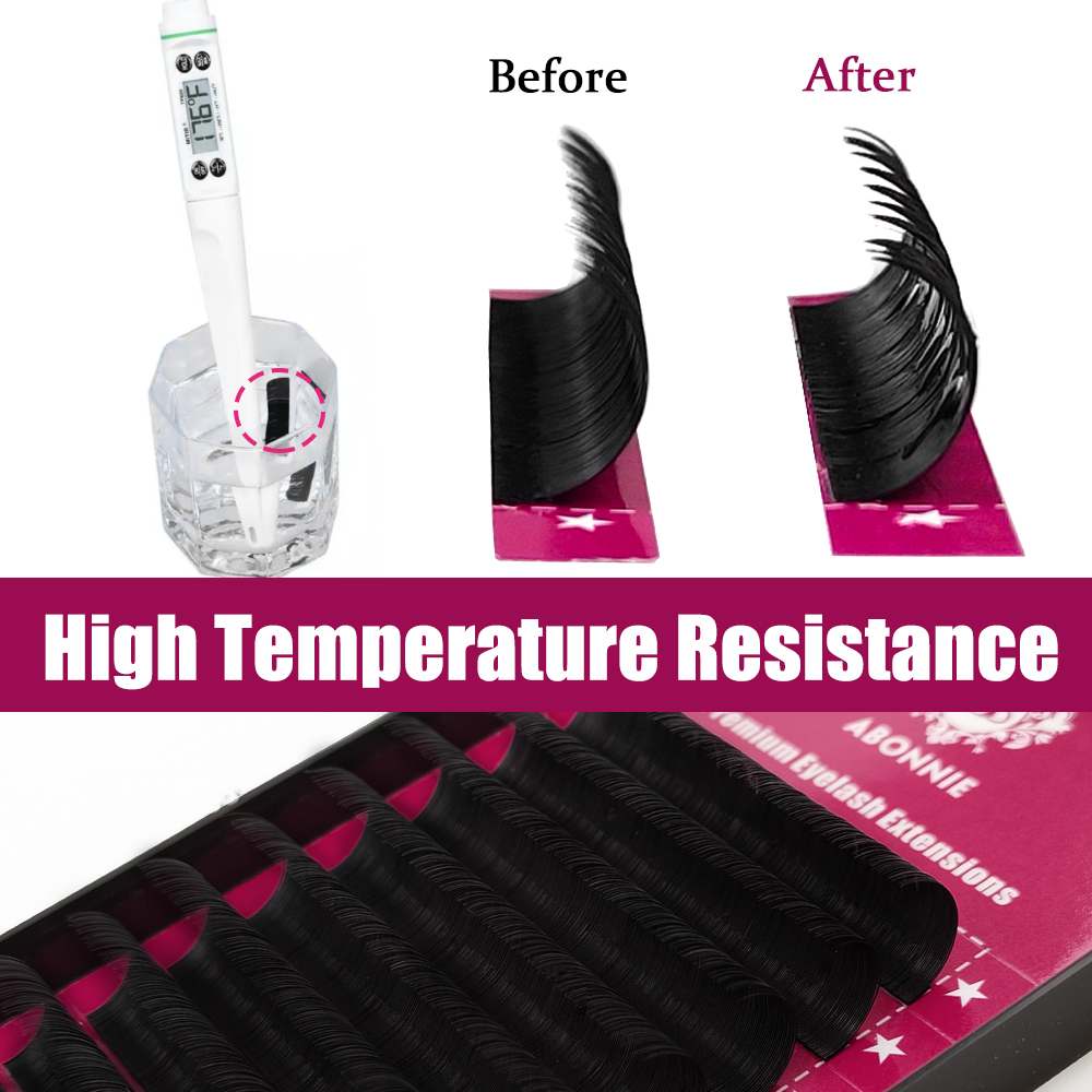 Abonnie 8-17mm Faux Individual - Eyelash Extension Human Hair ulasan dan harga