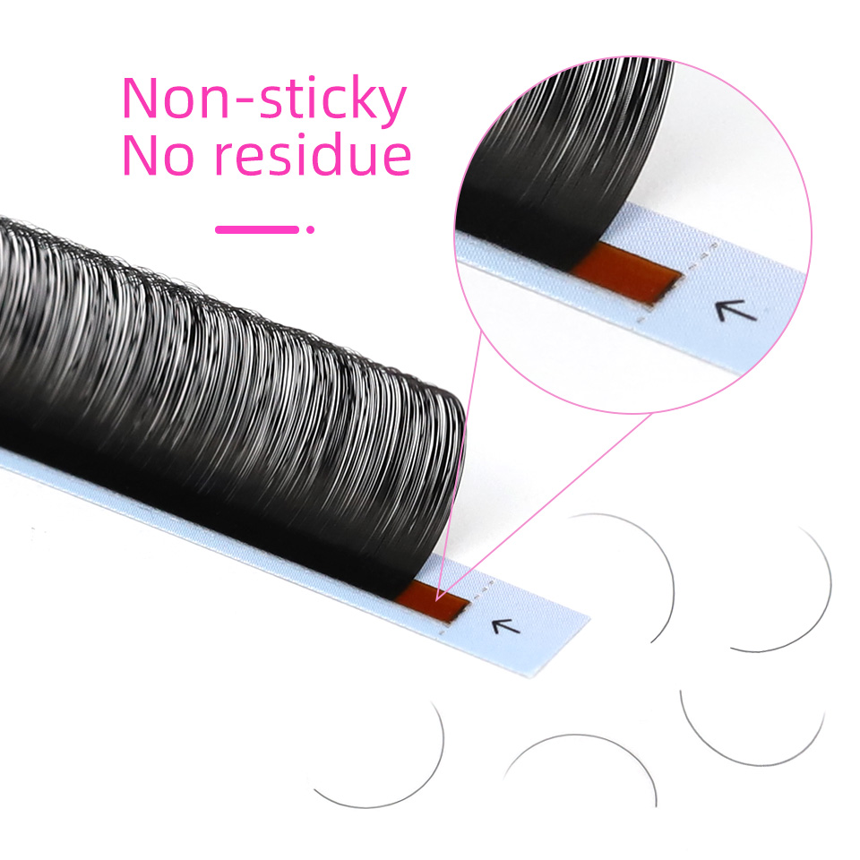 RUJADE 5 Cases/Lot False Eyela - Eyelash Extension Natural Classic ulasan dan harga
