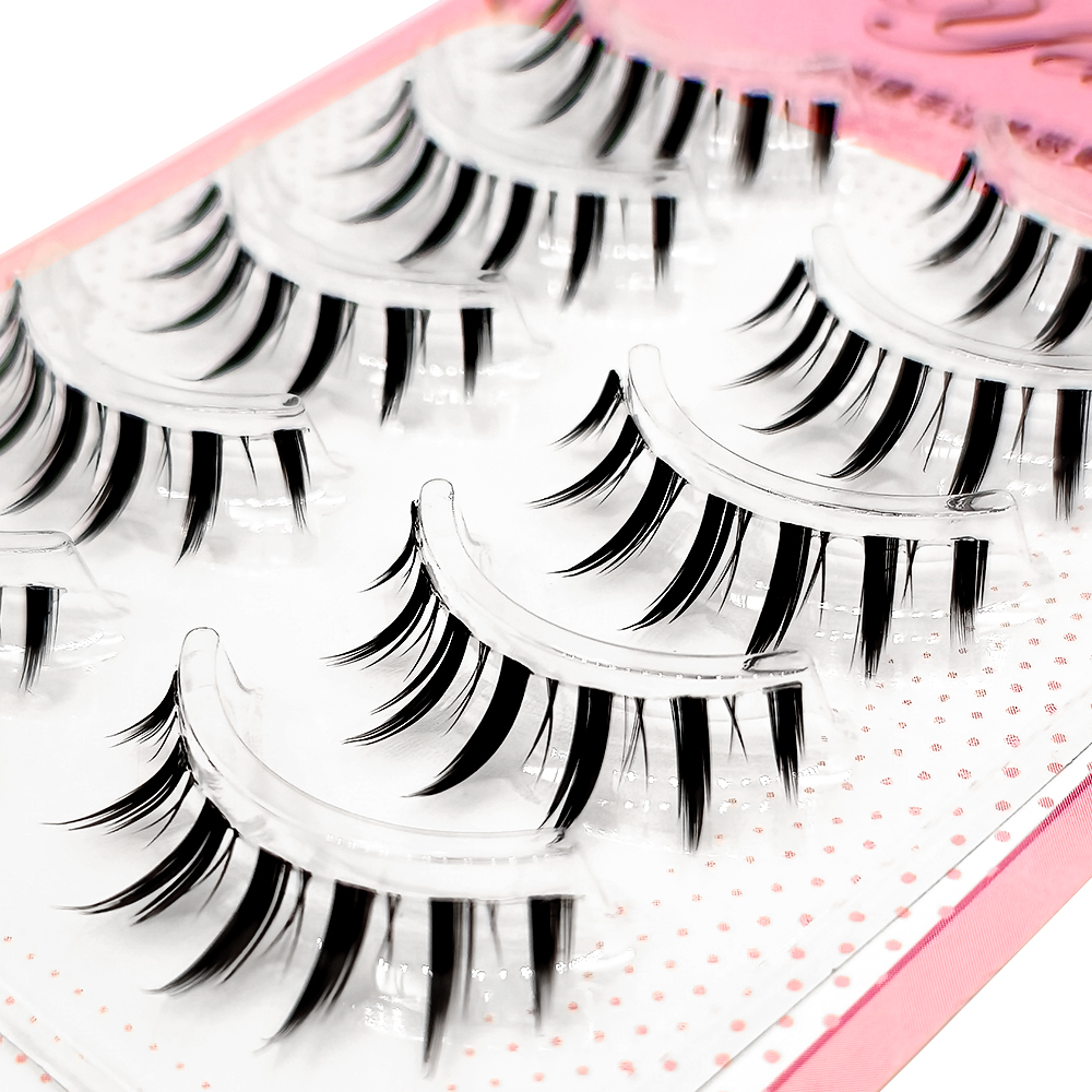 Yelix 5 Pairs False Eyelashes  - Eyelash Extension Japanese Style ulasan dan harga