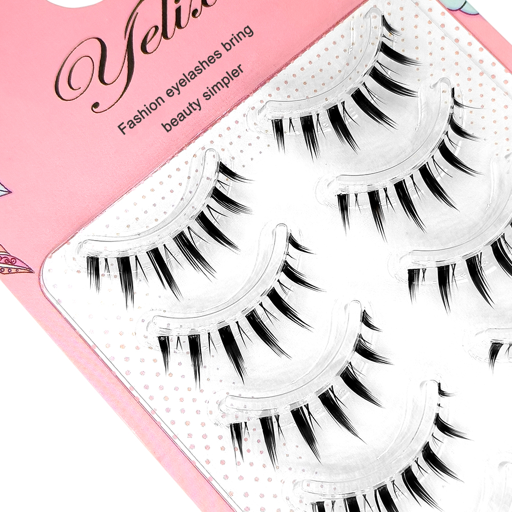 Yelix 5 Pairs False Eyelashes  - Eyelash Extension Japanese Style ulasan dan harga