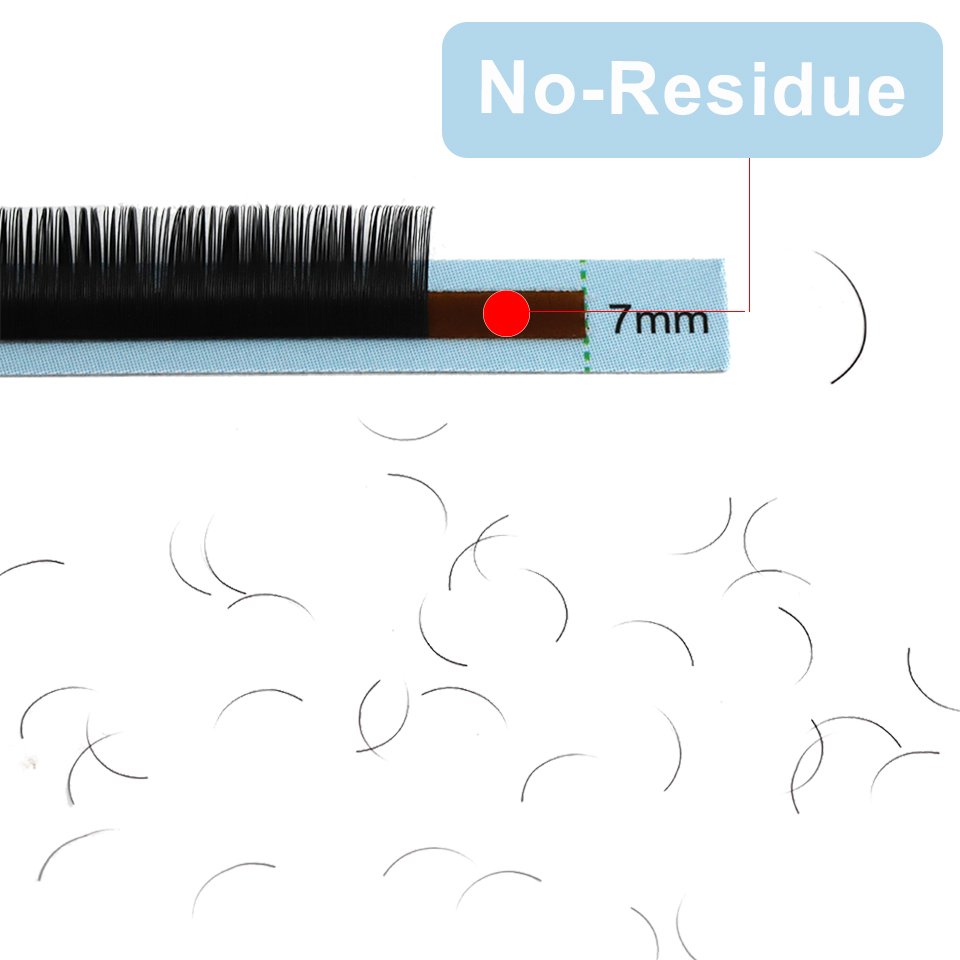  AGUUD Bottom Lower Individua - Eyelash Extension Human Hair ulasan dan harga