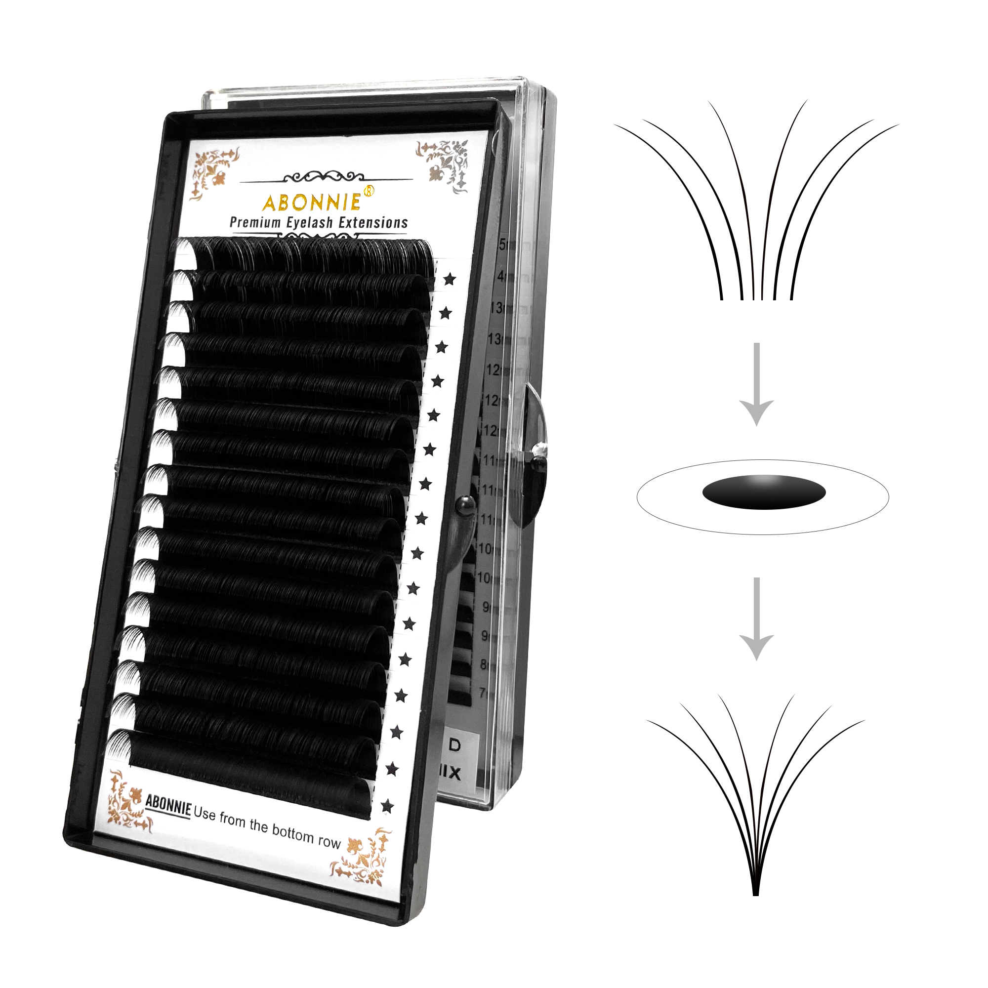 Abonnie Eyelashes Extension Si - Eyelash Extension Natural Classic ulasan dan harga